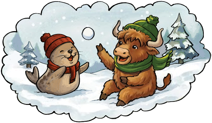 A seal and a yak